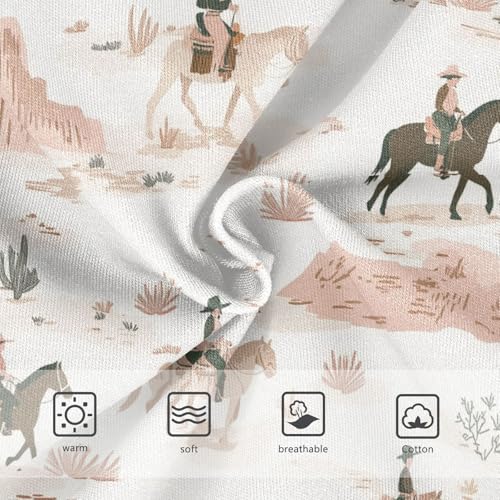 Little Girl Underwear Toddler Panties Kids Undies Western Cowboy Soft Cotton Briefs 2T-8Y3