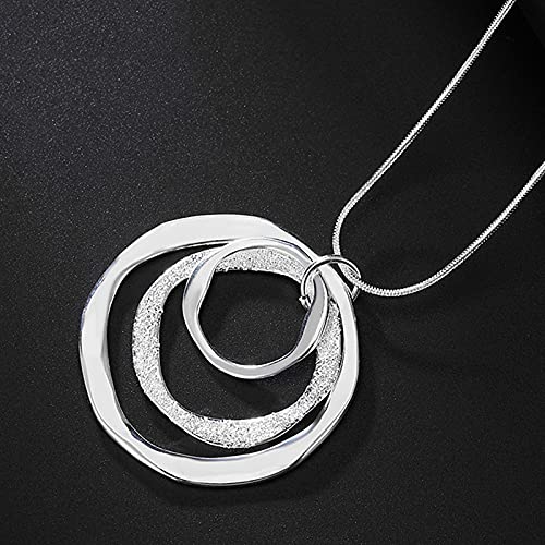 Collier chaîne serpent finition mate minimaliste de haute qualité - 4