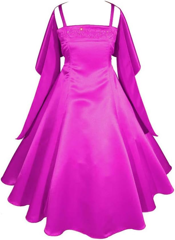 AMJ Dresses Inc Big/Little Girls Flower Girl Wedding Pageant Formal Easter Dress