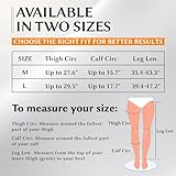 Amonax Leg Compression Boots, Leg Massagers for Pain and Circulation, Full-Leg Recovery System with Pressure Sensor, Foot, Calf & Thigh Air Therapy, Pressure Massage Machine for Relief (M) - Image 7