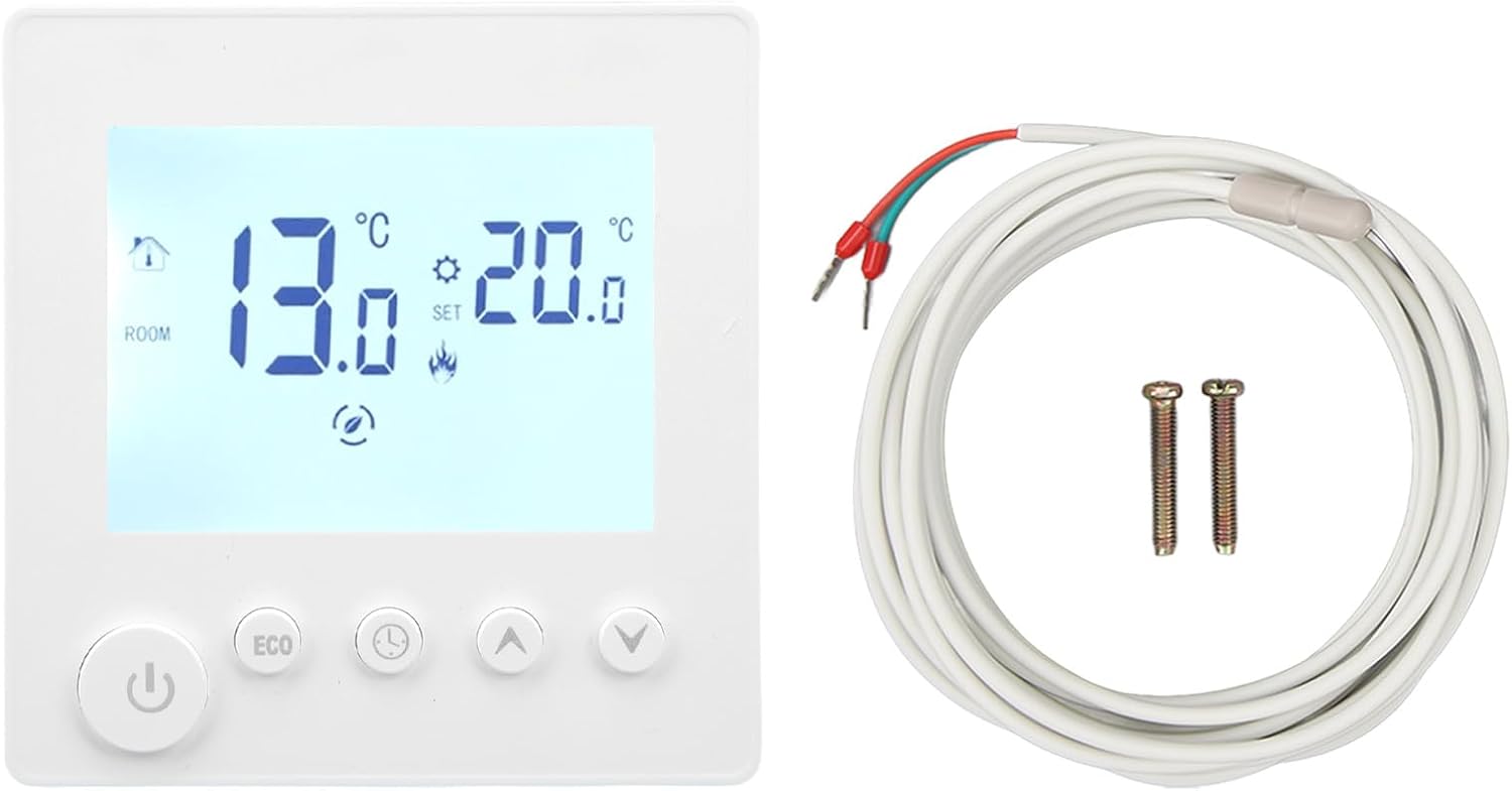Amazon.com: Digital Thermostat LCD Display Timing Programmable ...