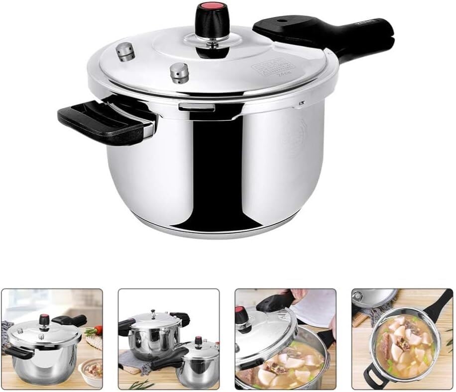 Olla a presión de acero inoxidable 0.1 L miniatura 6