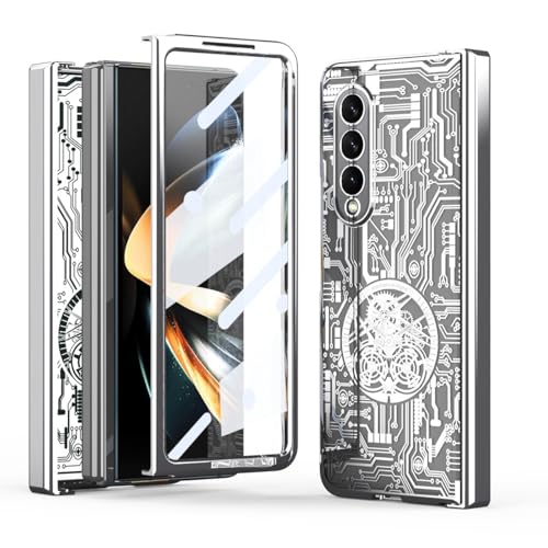 Coque Samsung Galaxy Z Fold 3 antichoc fine polycarbonate argent robuste