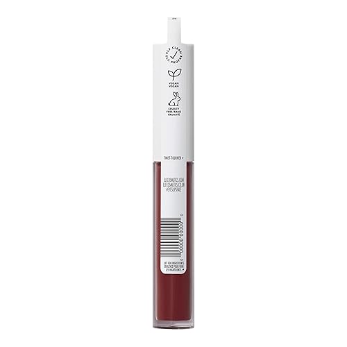 Miniatura 6 de elf Laca de labios nutritiva no pegajosa brillo de labios ultra brillante con color transparente infundido con vitaminas A y E vegano y libre de