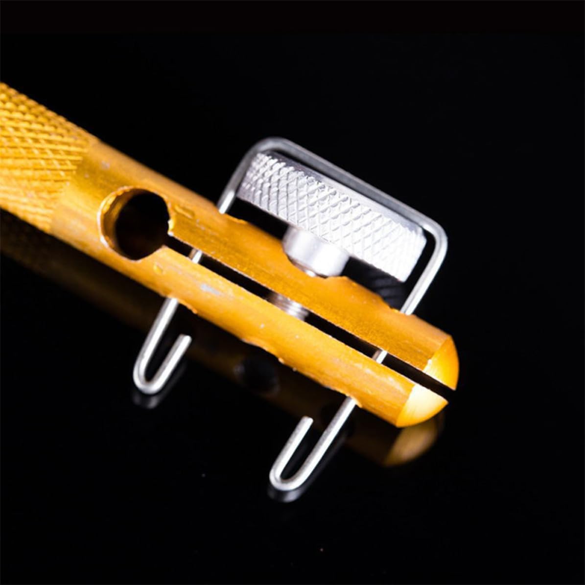 Metal Fishing Line String Knotter Portable Hook Tool 2pcs Manual Xmas image 4