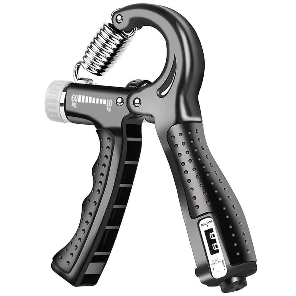 Eastern Club Counter 10KG To 60KG Weight Adjustable Professional Counter Hand Gripper for Men & Women | Counter Hand Grip|Finger Exerciser|Power Gripper| (Black) (B0CVKZNV4Z) Amazon Price History, Amazon Price Tracker