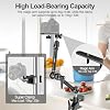 Soporte de cámara EMART de 20" con brazo mágico resistente y abrazadera/plataforma | Soportes y abrazaderas para cámara con cabeza de bola doble de 360°, tornillo de 1/4" y 3/8" y adaptador de espiga de 5/8" para flash/luz LED, monitor y softbox 8