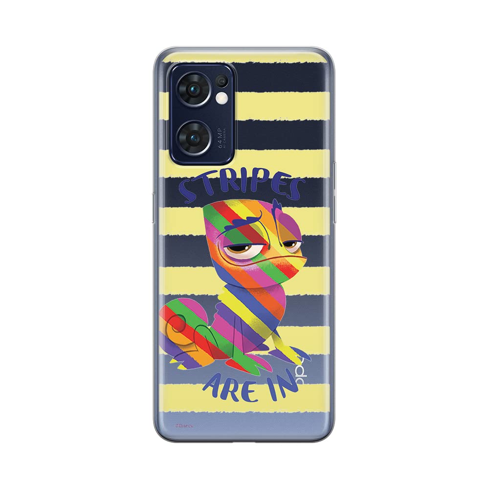 ERT GROUP mobile phone case for Oppo RENO 7 5G original and officially Licensed Disney pattern Pascal 001 optimally adapted to the shape of the mobile phone, partially transparent