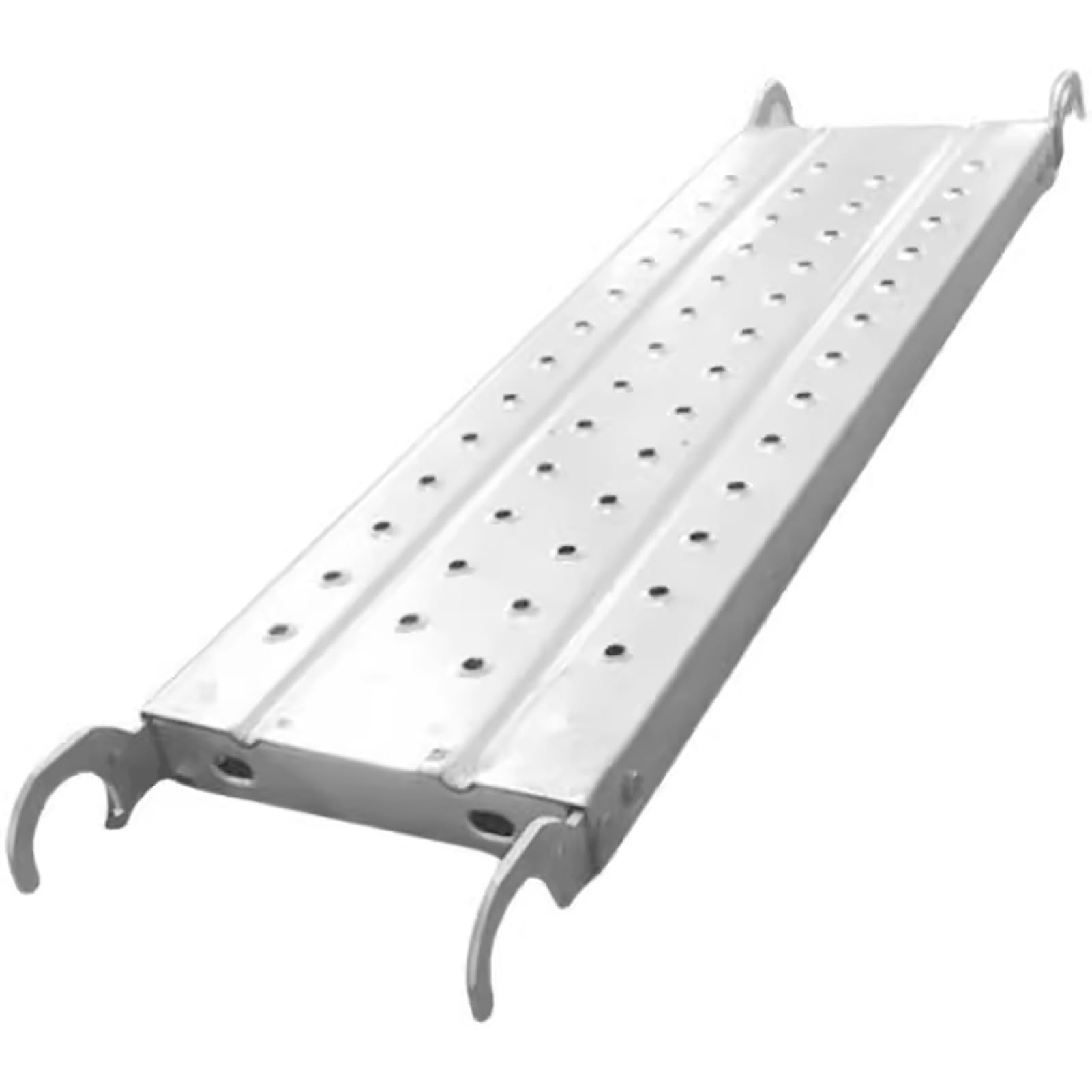 Piattaforma di lavoro antiscivolo in acciaio per scale - Dimensioni personalizzabili - Pedane per ponteggi - Step Tools
