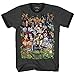 Disney Villain Group Classic Retro Vintage Movie Disneyland World Mens Adult Ringer T-Shirt Apparel