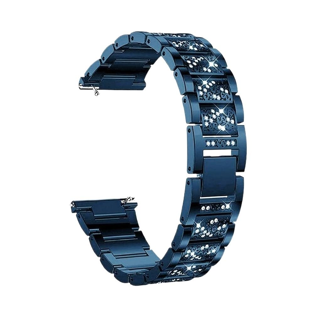 Correa para Garmin Vivoactive 4 3 Venu 2 SQ, banda de acero metal de 20mm 22mm 18mm 7