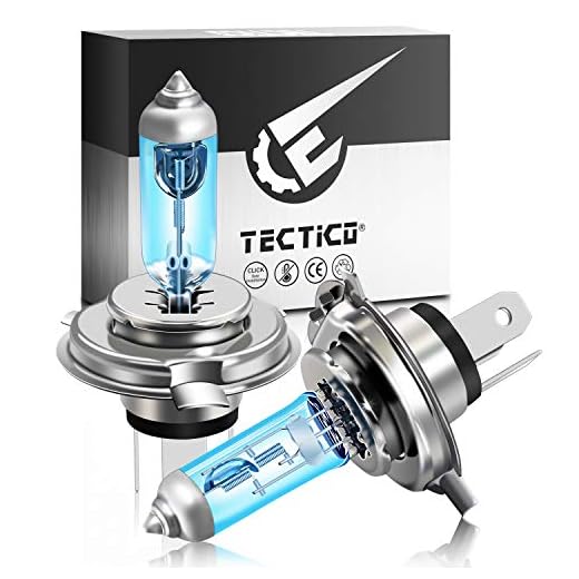 TECTICO HS1 PX43t Halogen Birne 12V 35W Warmweiß +130% Ultra Heller Auto Motorrad Fernlicht Abblendlicht Lampe Ersatz, 2 Stücke