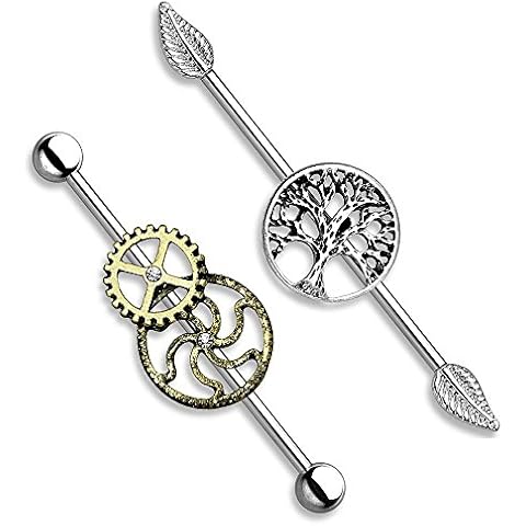 BodyJewelryOnline Industrial Piercing Barbells Cover