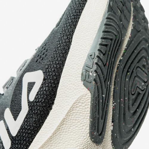 Tênis Fila Float Knit Feminino Preto e Prata