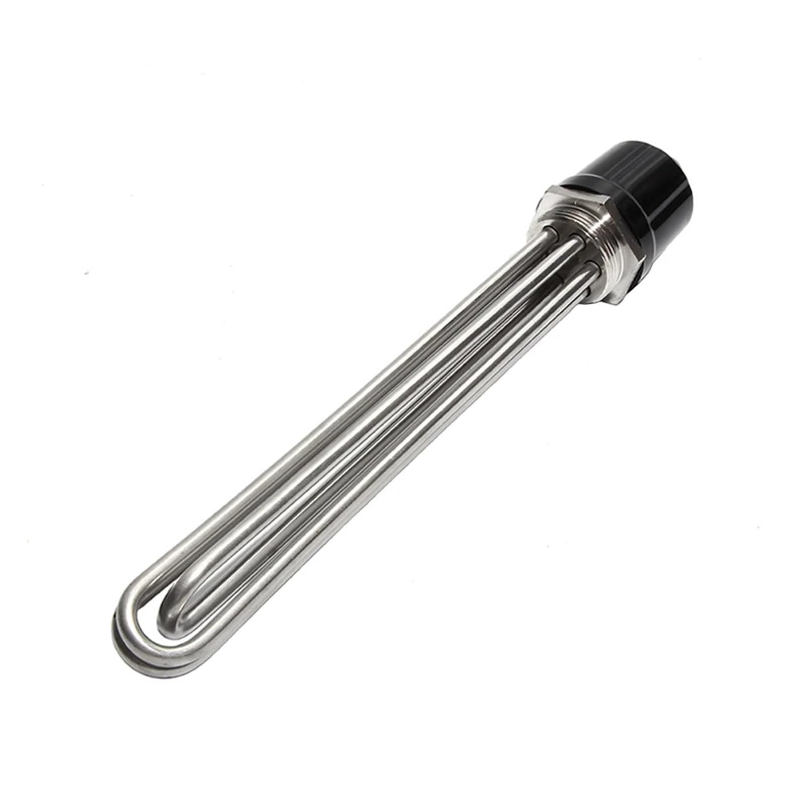 1 1/4 "BSP/DN32 Gwint 304SUS Zanurzeniowy podgrzewacz wody Element grzewczy Rura elektryczna(380V,3KW 190mm 304SUS)