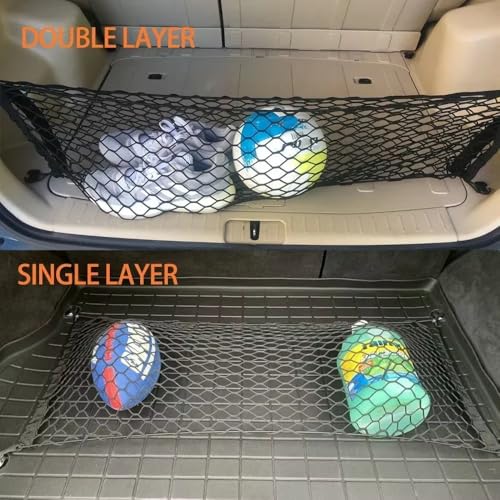 Filet à bagages double couche anti-glissement pour coffre 4Runner - 6