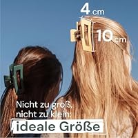 ivyclip - Haarspangen Damen - Haarklammer groß und klein - weiche Haarclips – Ansicht 6
