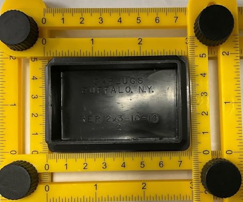 Image of (Pack of 2) Snap in Rectangular 3 inch x 2 inch Cap Plugs | 10-14 Ga Steel Pipes /Rods | Fence Post Finishing Inserts | Fitness Equipment End Caps