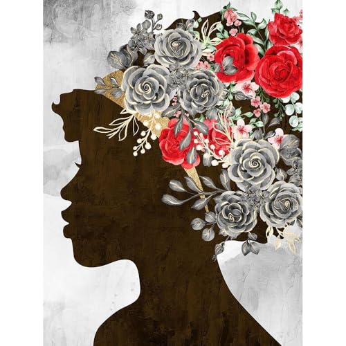 ArtDirect Red and Black Unframed Art Print Giclee Poster by Allen, Kimberly - Ready for Framing with Customization Sizes 8x10, 11x14, 15x20, 24x32, 36x48, and 45x60 Inches