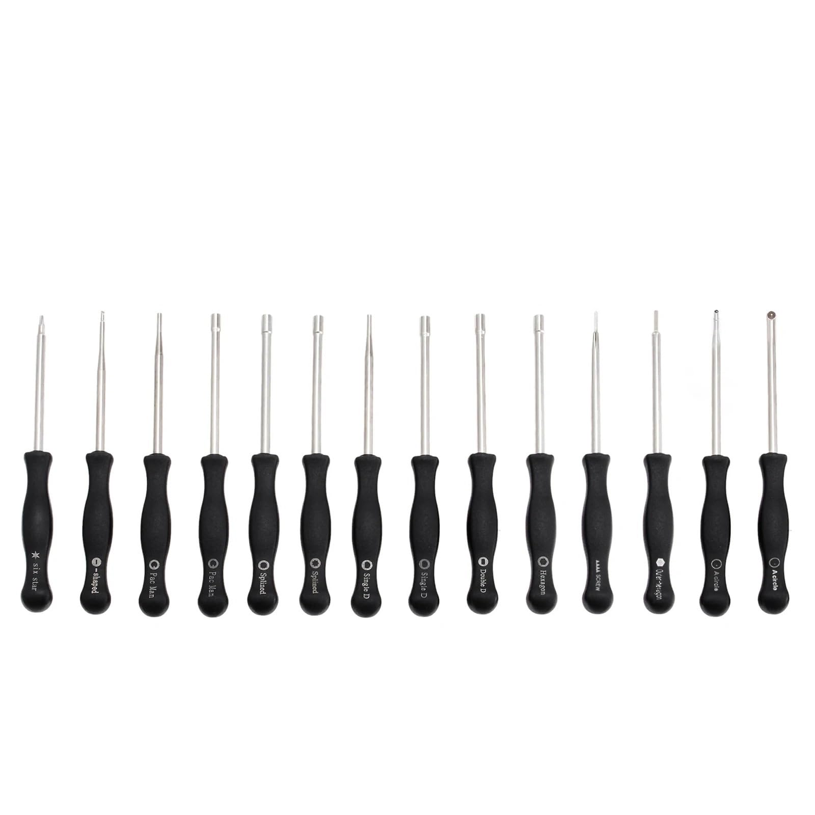Kit de herramientas destornillador ajuste carburador, 14 piezas, para recortadora hilo, motosierra Weedeater para motor pequeño 2 ciclos