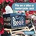 CleverMade Collapsible Milk Crate, Obsidian, 1PK - 25L (6 Gal) Stackable Storage Bins, Holds 50lbs Per Bin - Clevercrates are Heavy Duty, Plastic Collapsible Storage Crate for Multi Purposes