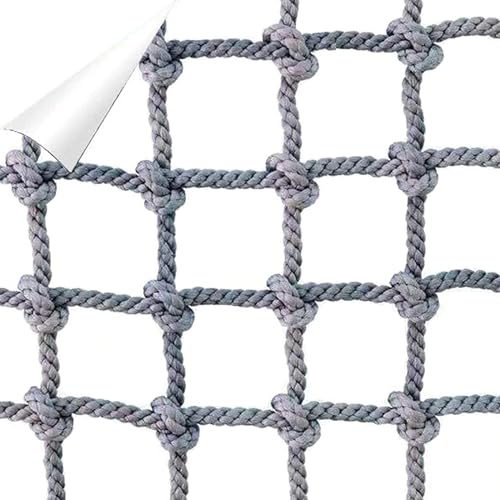 JvFbjLF Rete for Struttura da Arrampicata, Rete da Giardino, Rete da carico for Rete da Arrampicata for Arrampicata su parchi Giochi Interni ed Esterni(2 * 3m(6.6 * 9.9ft))