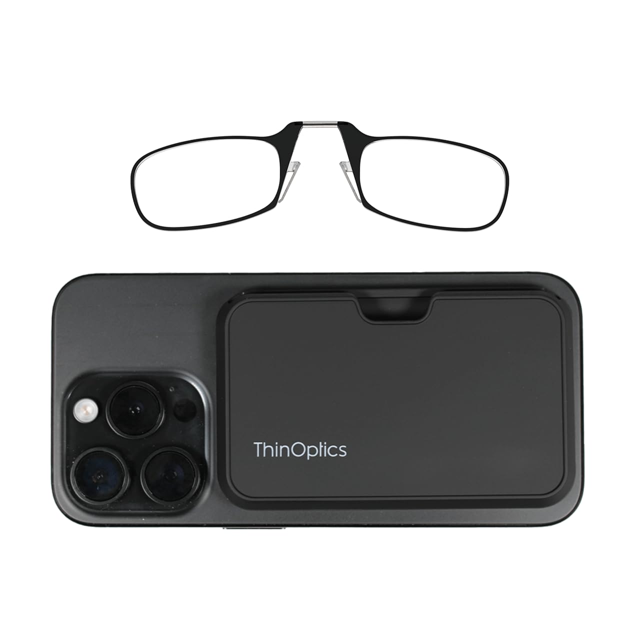 ThinOptics Folding Reading Glasses 1.0 1.5 2.0 2.5 with MagSafe Compatible Pod Case - Slim & Foldable Spectacles Black Fra... - Review, Price and Buying Guide