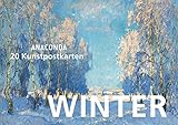  Postkartenbuch Winter: 20 Kunstpostkarten