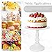 Fivenl 8 Pcs Cake Stand White Metal Dessert Table Display Set, 3-Tier Cupcake Stand, Cake Display Tower and Cookie Tray Rack Serving Tray for Birthday Party, Weddings, Baby Shower (White)
