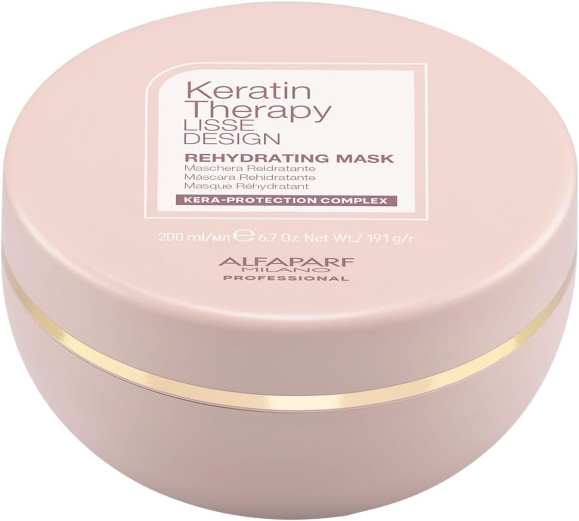 Alfaparf Milano Keratin Therapy Lisse Design Rehydrating Mask 200ml rehydrating mask Alfaparf Milano Keratin Therapy Lisse Design Rehydrating Mask 200ml rehydrating mask