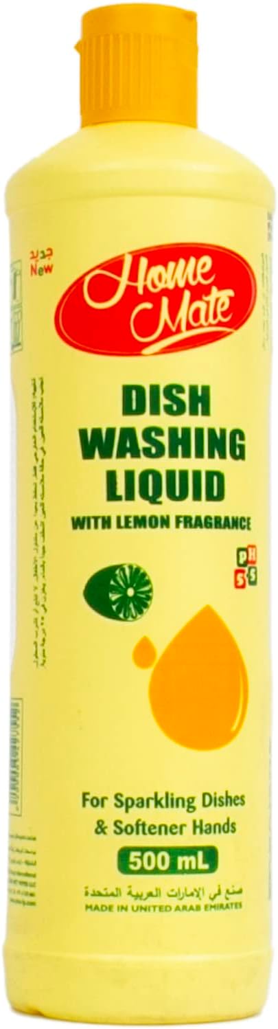 Home Mate Dish Washing Liquid Lemon 500ml