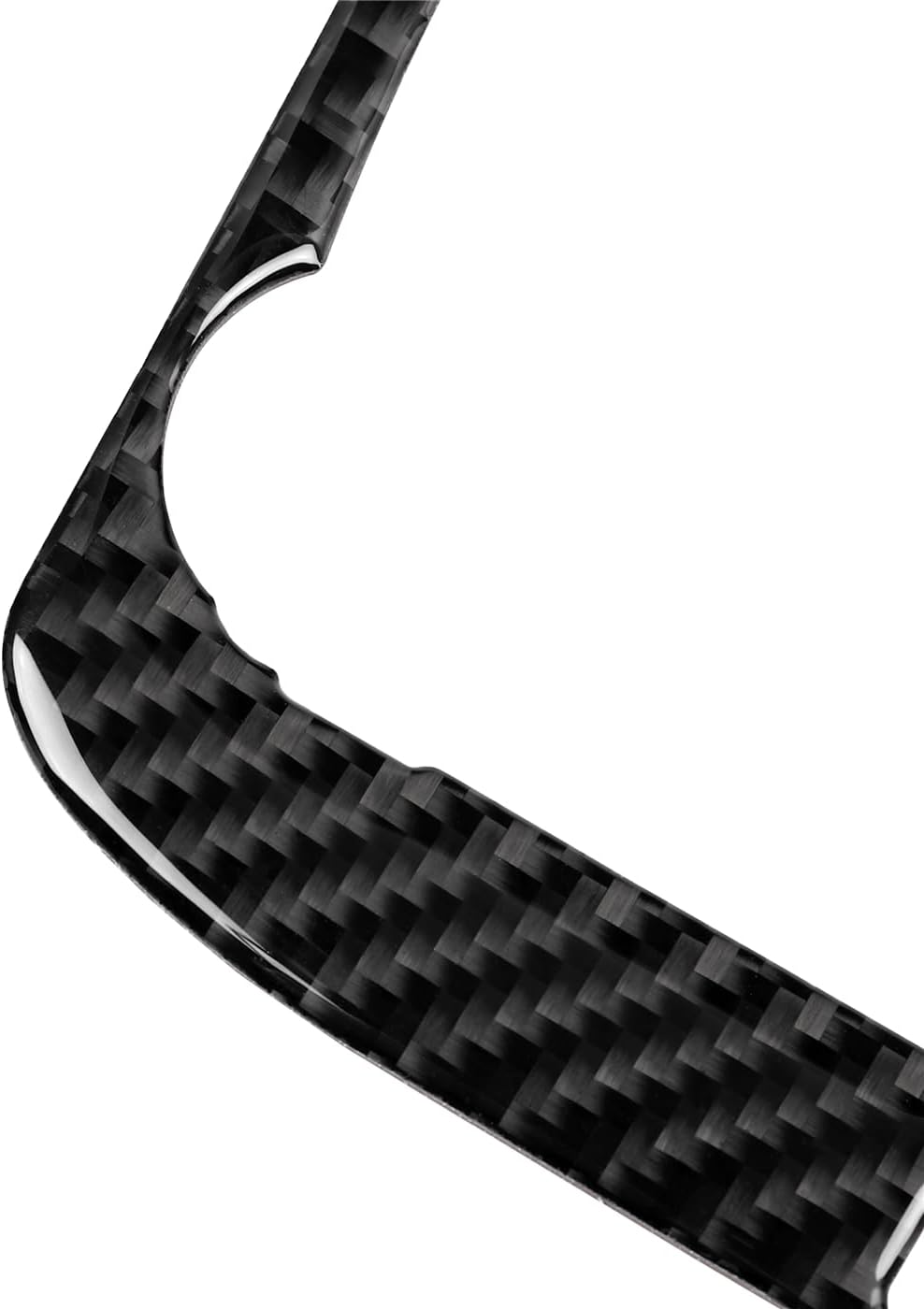 TT 8N 8J MK123 TTRS 2008-2014 Compatible with Car Interior Self Adhesive Dashboard Decal Carbon Fiber Black Sticker A41 (Air Conditioning Panel Type B)