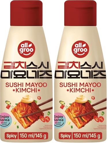 ALLGROO Mayonesa para sushi, Kimchi - 1 x 150 ml (Paquete de 2)