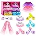 Jeowoqao Princess Dress up Shoes,Girls Dress up Shoes Dress Up Clothes Pretend Play Dresses- 4 Pair of Princess Shoes, Princess Tutus and Cloak Jewelry Toys for Toddler Girls Age 3-6 Years Gifts