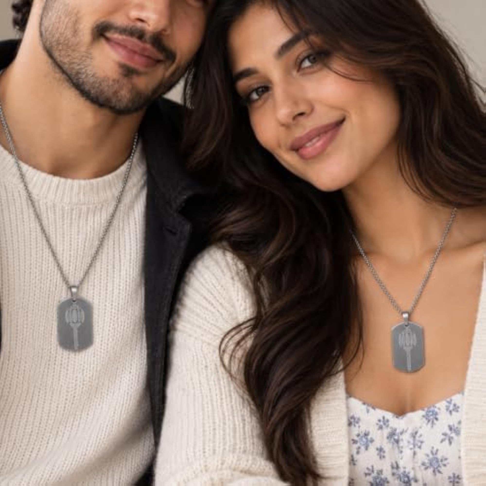 Sacred Lord Ram Name Stainless Steel Pendant Necklace