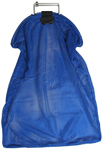 Scuba Choice Spearfishing 5mm Stainless Steel Wire Handle Blue Fish Bag Net Mesh