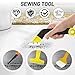 UYXiNONE 18pcs Grout Removal Tool with Upgraded Handle Removal Tool with Cleaning Brush Effortless Tile Grout Cleaner for Bathroom, Shower, Floor Repair