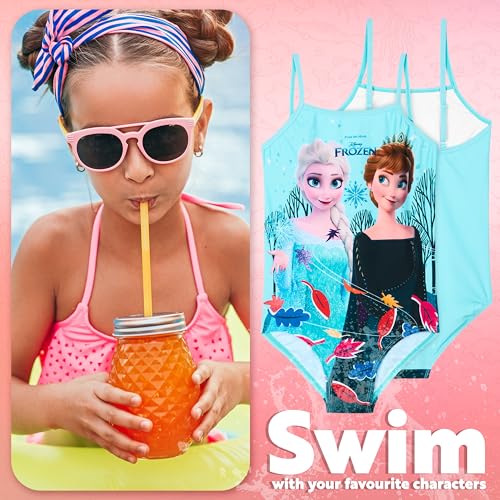 Image of Get Trend Swimsuit Girls Toddlers One Piece Bathing Suit Stretchy Swimwear Beach Pool