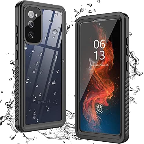 ANTSHARE for Samsung Galaxy S20 FE 5G Case Waterproof, Black