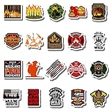 20 PCS Stickers Pack Wildland Aesthetic Firefighter Vinyl Colorful Waterproof for Water Bottle...
