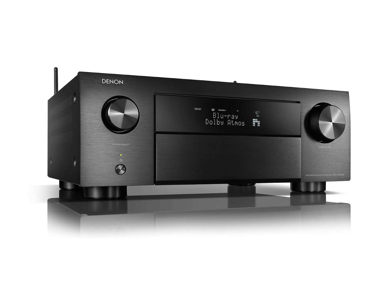 DENON AVCX4700HBKE2, Amplificatore AV di alta qualità 9.2, nero