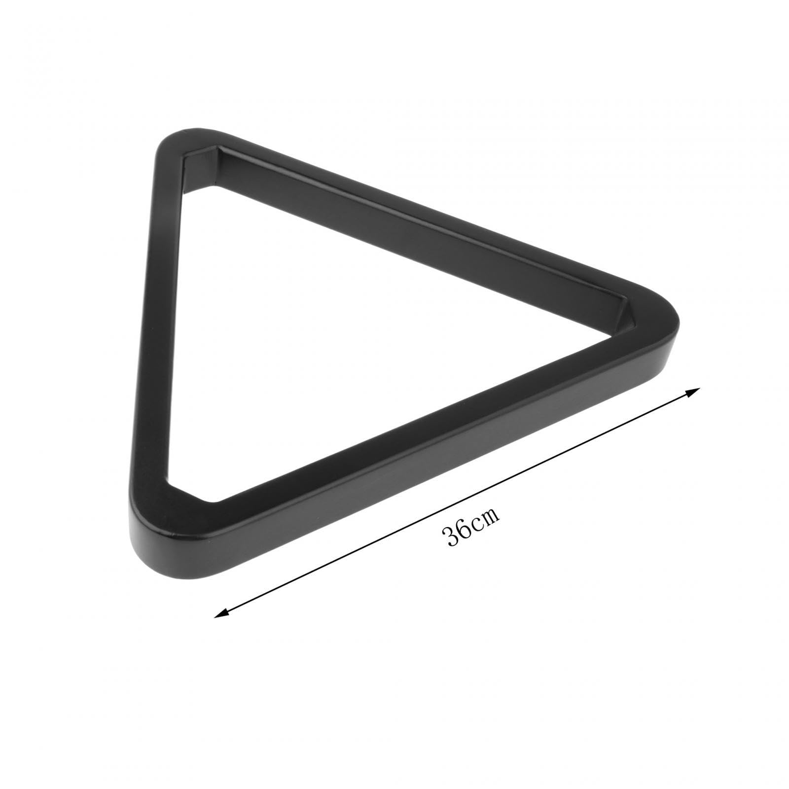 Supporto Triangolare in Legno per Palle da Biliardo da 57,2 Mm, Accessori per Biliardo Indoor.