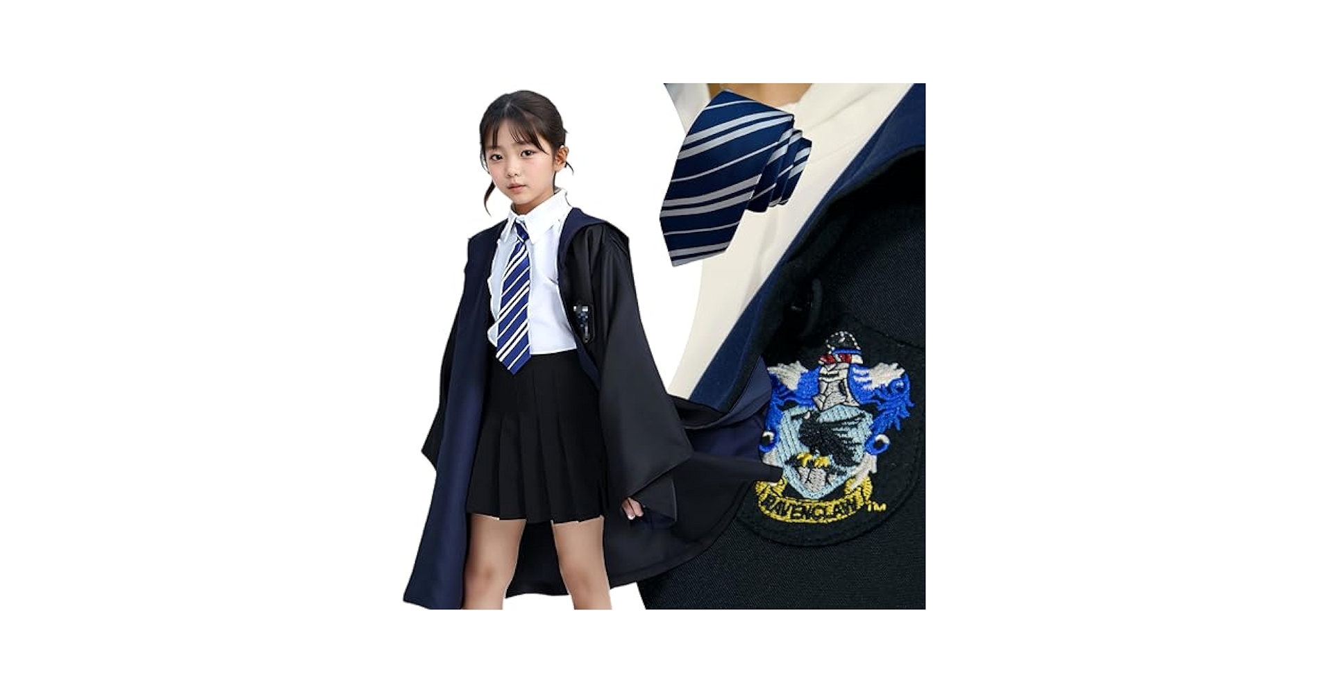 【WBスタジオツアー東京公式】極美品　レイブンクロー　ローブ セット売り☆ 公式】スタジオツアー東京 ハリーポッター レイブンクローローブ