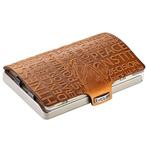 I-CLIP Heritage Steel Blasted Liberty Desert, Wallet, Card Holder, Slim Wallet, Smart Wallet, Stainless Steel4
