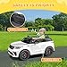 Kids Ride On Car with Remote, Licensed Land Rover Electric Car, Ride On Toys for Kids 3-8 with Mp3 Player, Rocking, Pull Rod