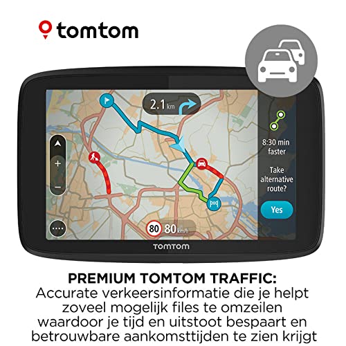 TomTom navigatie GO Essential, 6 inch met handsfree bellen, Siri, Google Now, Updates via Wi-Fi, TomTom Traffic, kaart… - Image 8