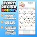 Every Day Is A Holiday Wall Calendar 2026 | For Appointments & Scheduling With Original Artwork | Fun Wall Calendar 2026 | 12
