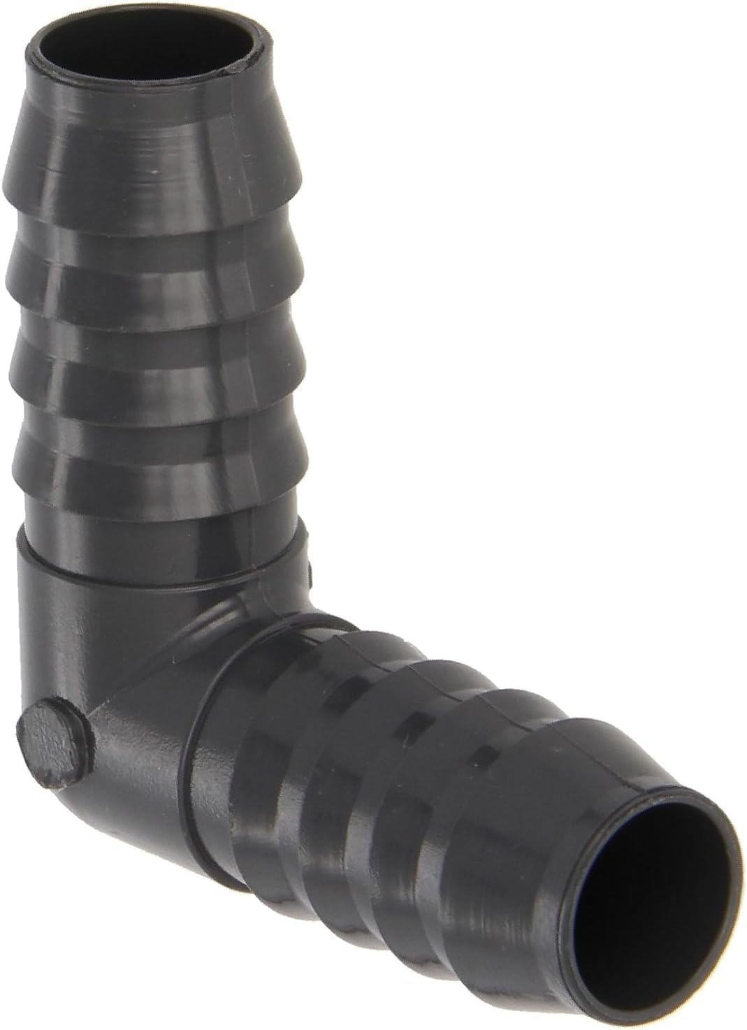Codos PVC 90° 1" negro - Pack 2 unidades