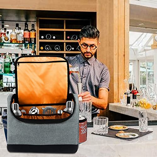 Sac de barman de voyage - Solution de rangement portable antichoc - 2
