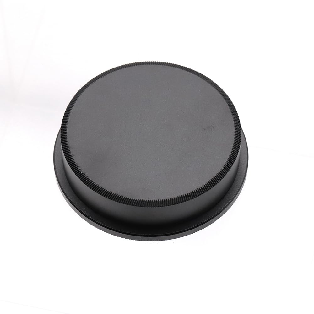 M39/M42 Rear Lens Cap+Camera Body Cap Metal Camera Cover Set for M39 L39/M42 Screw Mount Camera Lens (M42,Black)